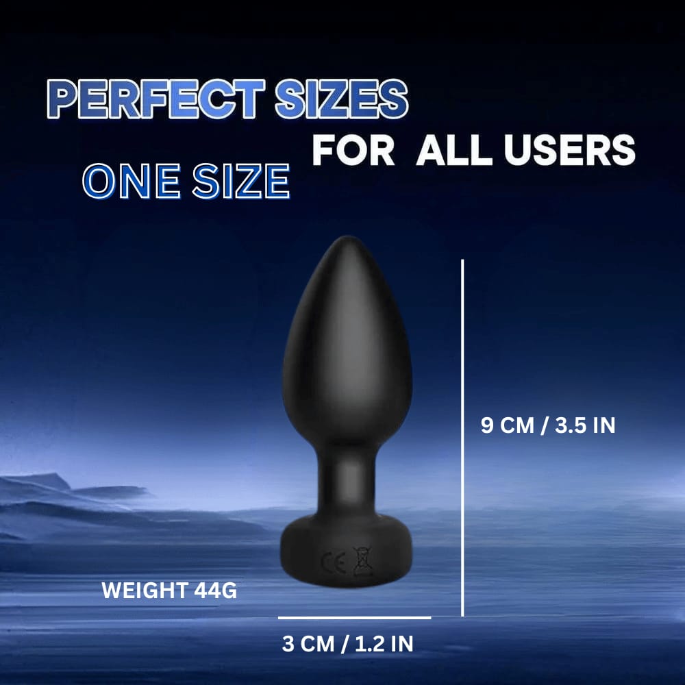 Remote Control Rechargeable Vibrating Plug